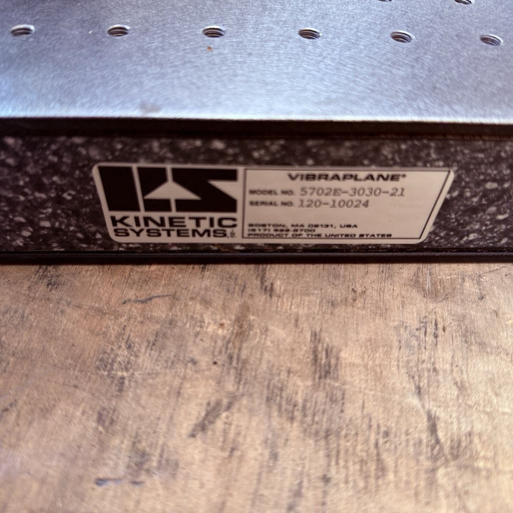 Kinetic Systems Vibraplane Table 1201S-01S-45S