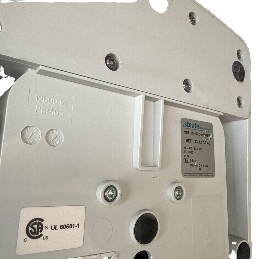 OLYMPUS SMOKE EVACUATOR FOOT-SWITCH MAJ-1939, MKF 1S-MED-AR GP .Steute