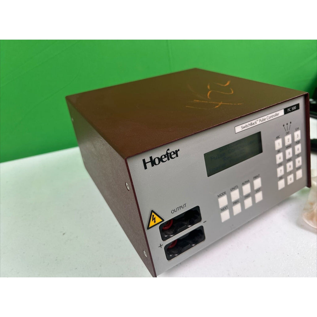 Hoefer PC500 Switchback Pulse Controller Lab