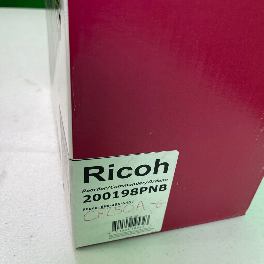 Ricoh 200198PNB Toner Cartridge. Item 1012