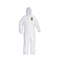 KleenGuard 37692 A40 Elastic-Cuff Ankles Coveralls - 3XL, White (20/Carton) New