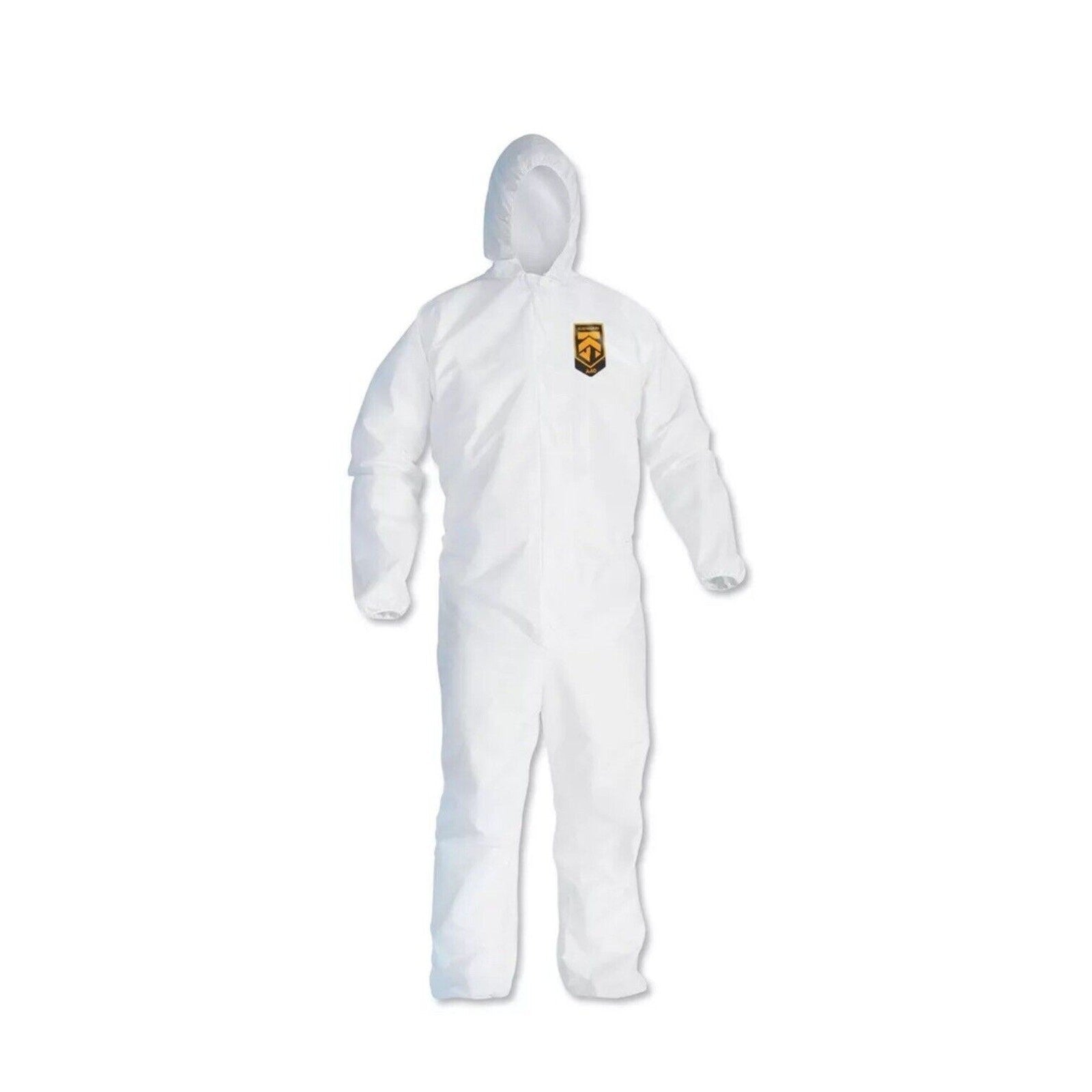 KleenGuard 37692 A40 Elastic-Cuff Ankles Coveralls - 3XL, White (20/Carton) New