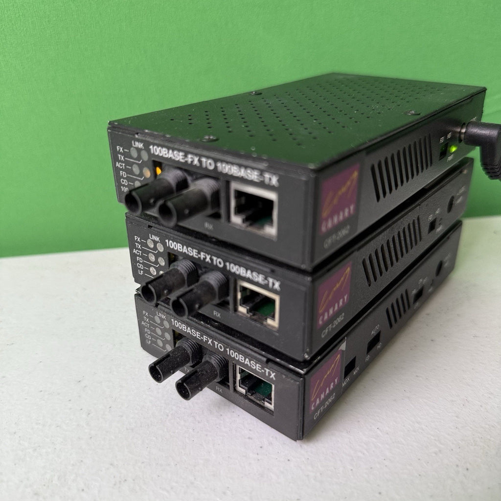 Canary CFT 2062 100Base-FX to 100Base-TX Media Converter Tested