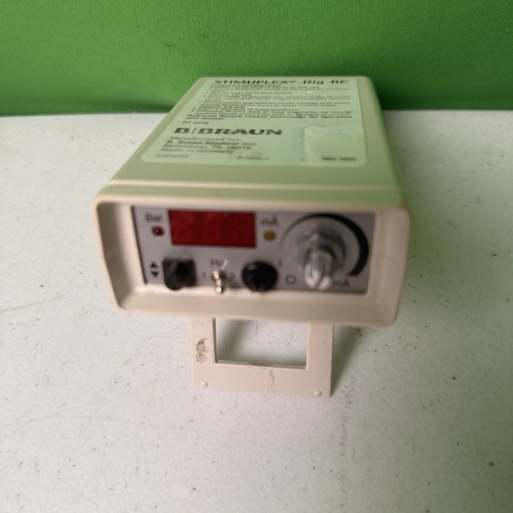 B. Braun Stimuplex Dig RC Ref 4891996B, Missing battery cover