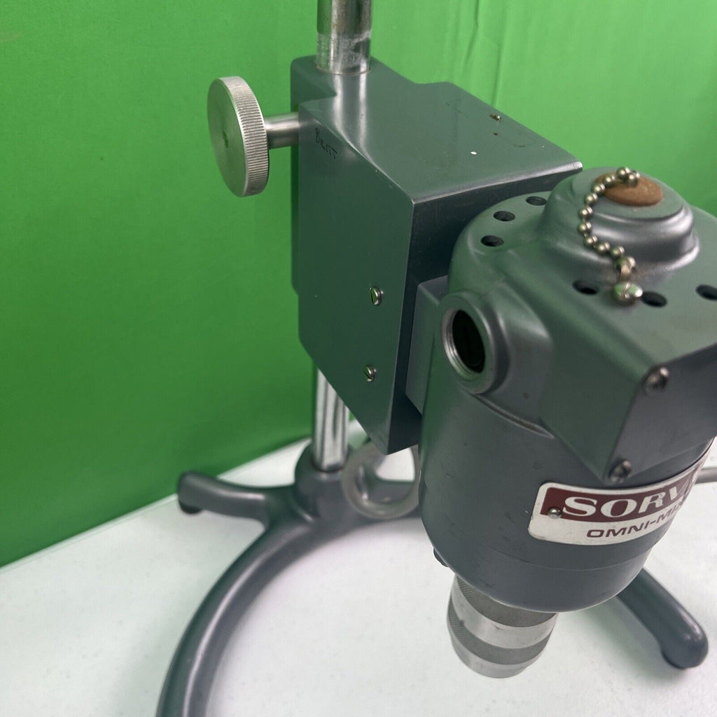 Sorvall OMNI Mixer 17150, 115V 5A 16,000 RPM. With Stand. TESTED