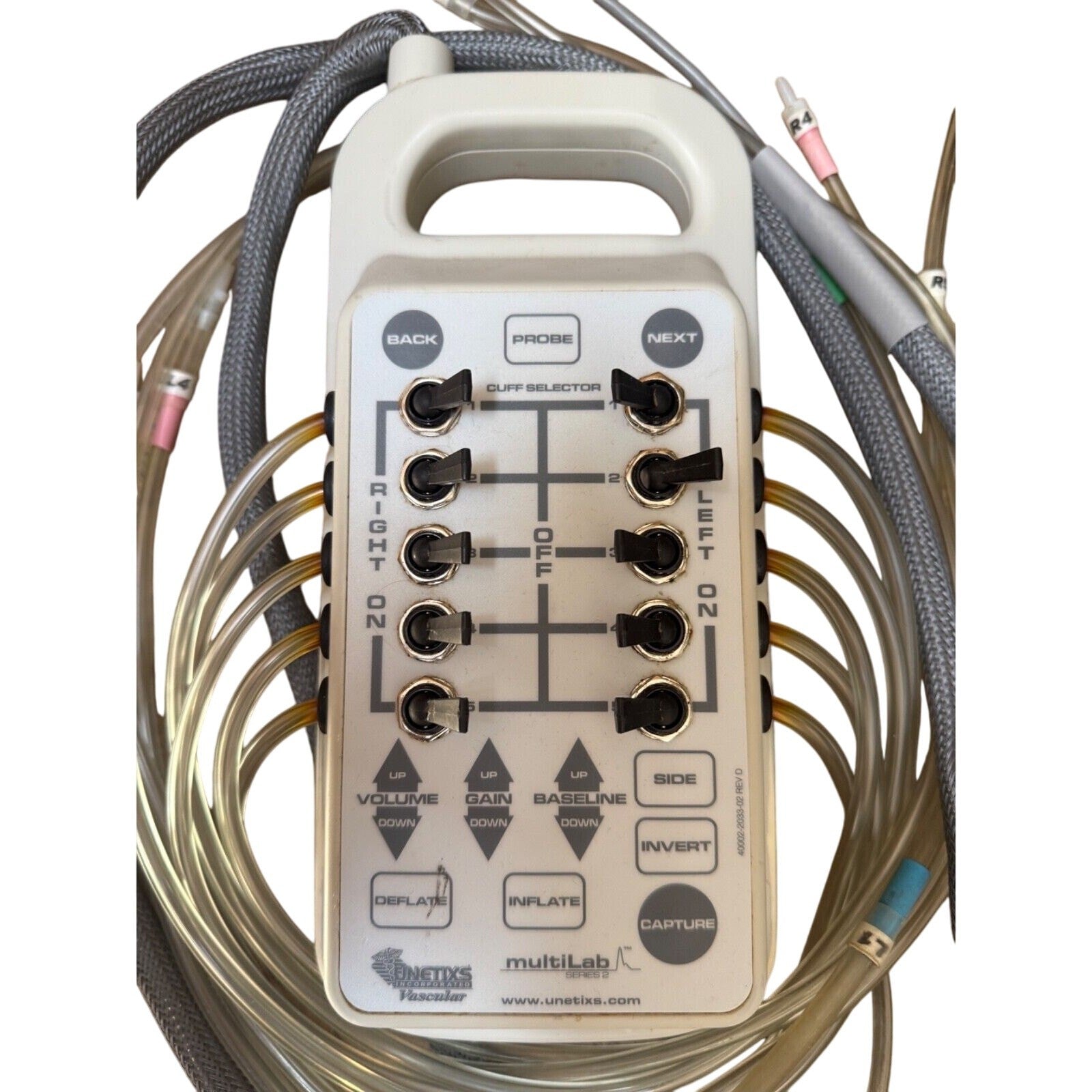 Unetixs Vascular MultiLab Vascular Diagnostic Controler 11972-0000-01