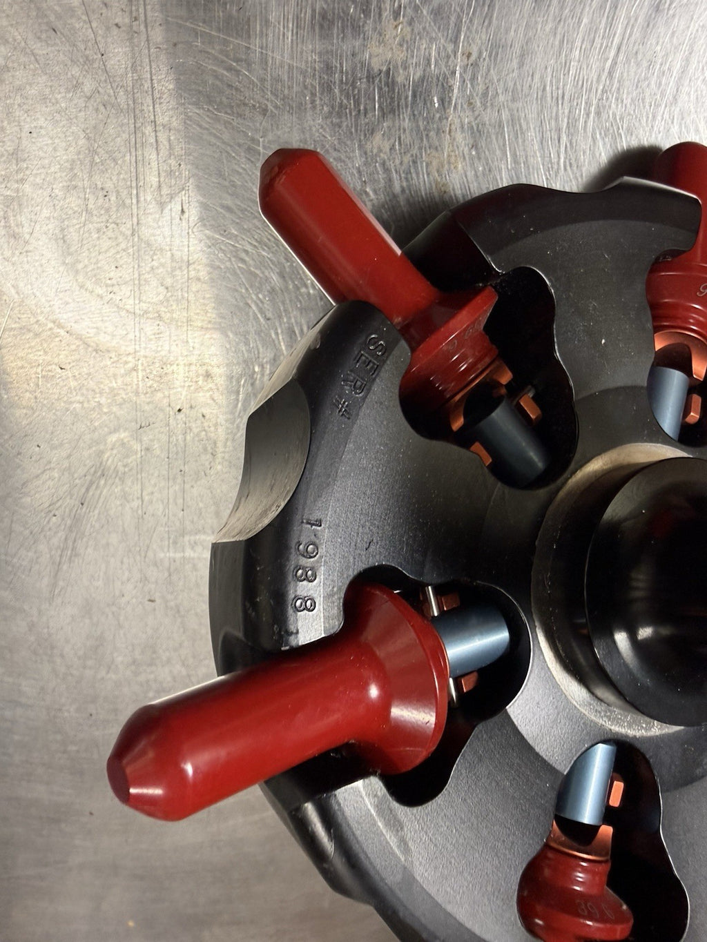 Beckman Coulter SW 55 Ti Swinging-Bucket Rotor 6x5mL 55K RPM w/ 6 Buckets & Base