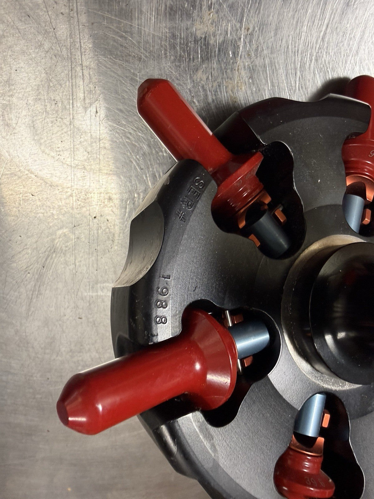 Beckman Coulter SW 55 Ti Swinging-Bucket Rotor 6x5mL 55K RPM w/ 6 Buckets & Base