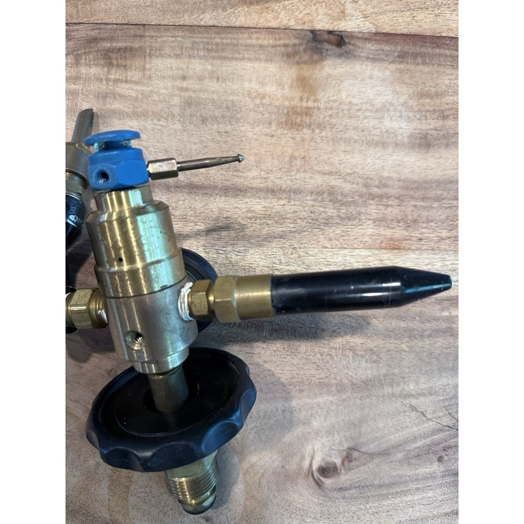 TRIPLE Mylar and Helium Latex Balloon Filler Valve Air Flow Inflator