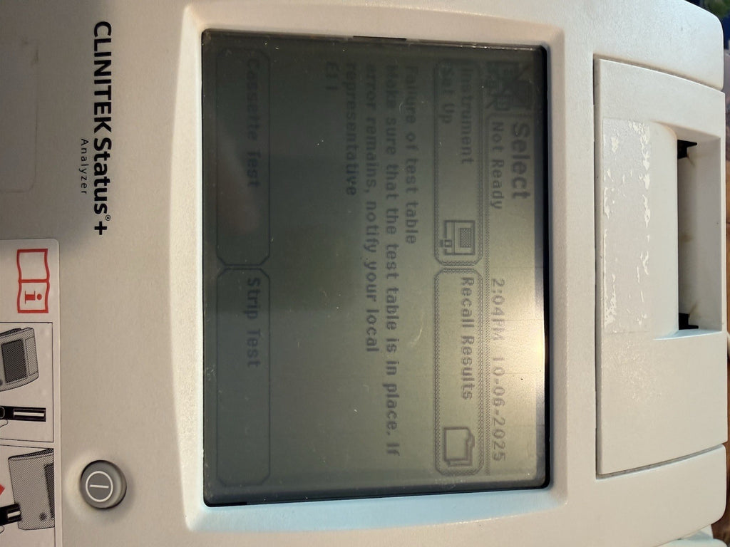 Siemens 10379675 Clinitek Status + Urine Analyzer, 10376323 Connector Power Supl