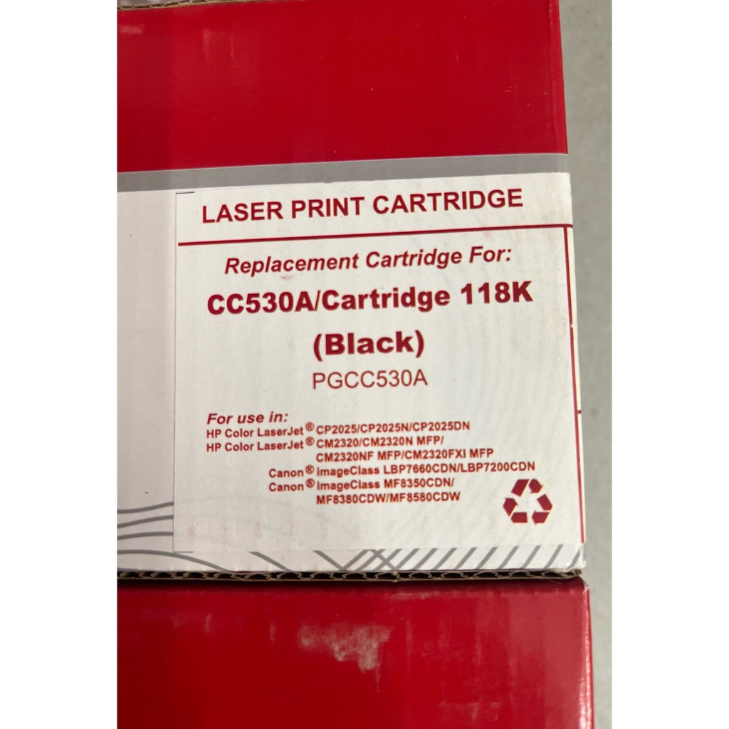 PREMIUM TONER CARTRIDGE CC530A/Cartridge 118K (Black) PGCC530A, CP2025/CP2025N