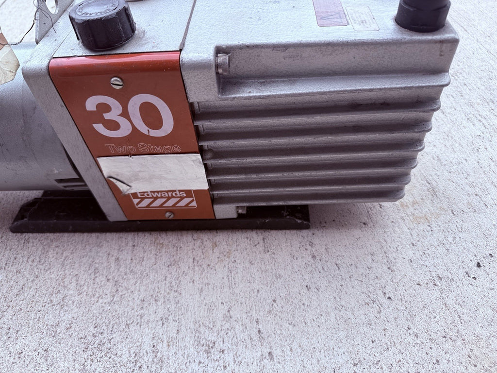 Edwards E2M30 Dual Stage Rotary Vane Vacuum Pump Tested and Working
