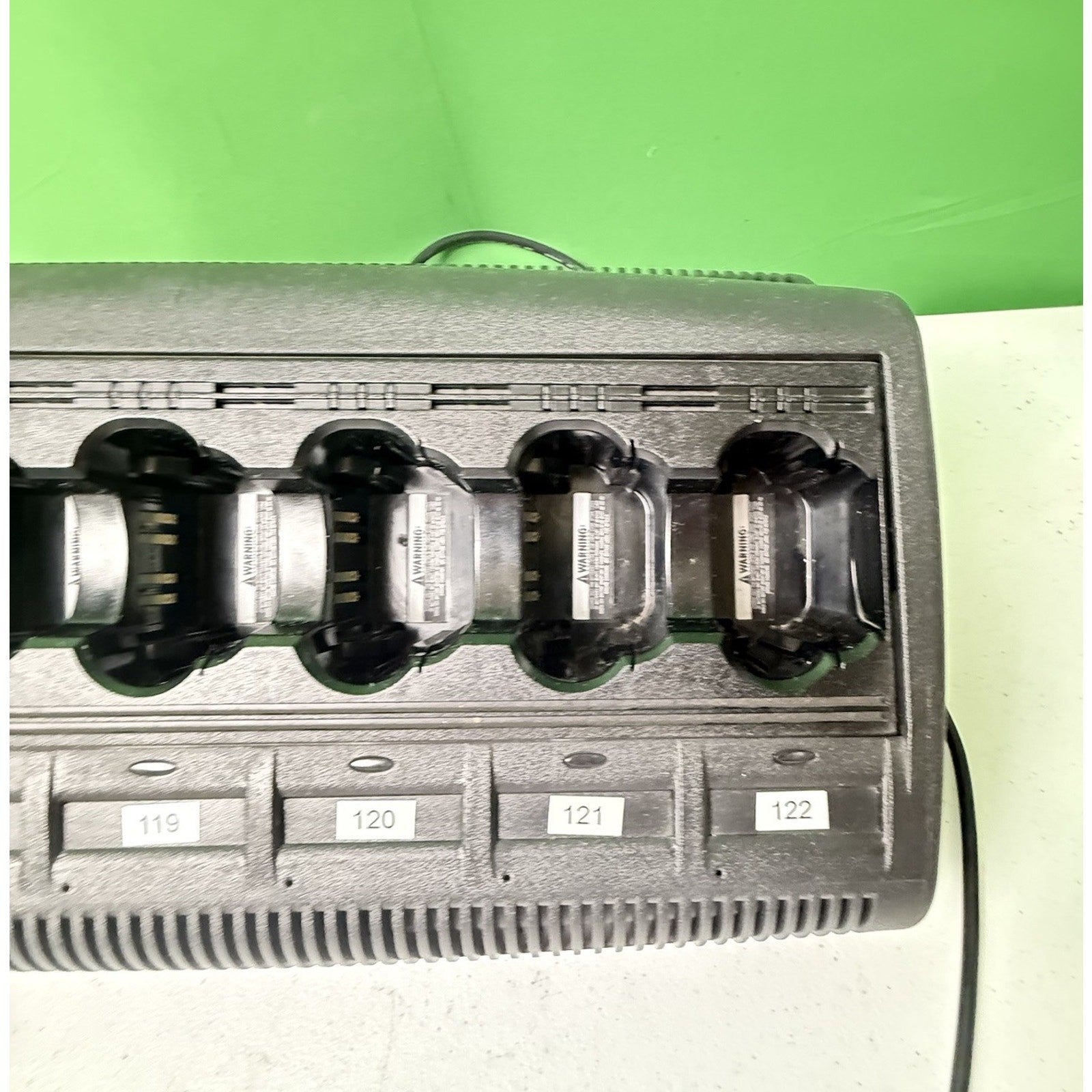 Motorola Impres WPLN4121BR 6-Bay Adaptive Charging Station, W/Power Cord