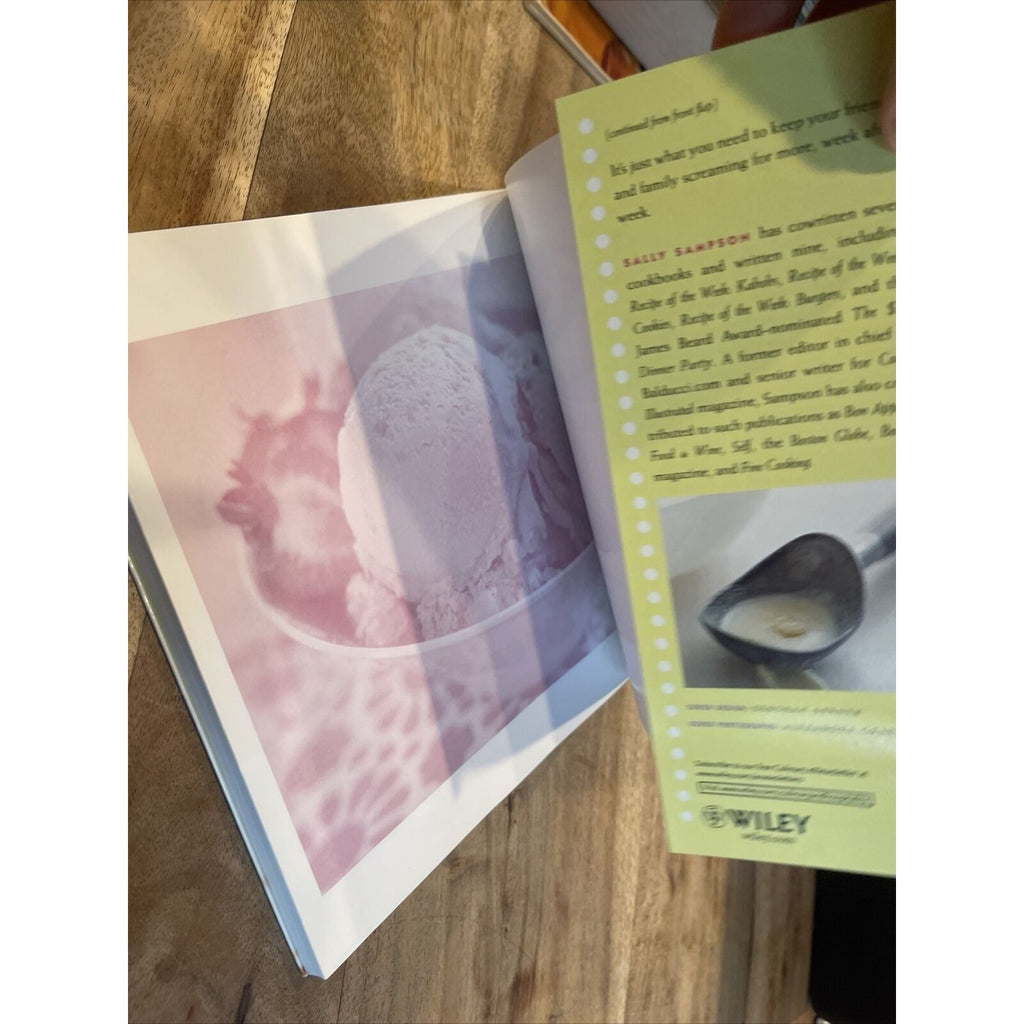Ice Cream : 52 Easy Recipes for Year-Round Frozen Treats by Sally Sampson (2008,