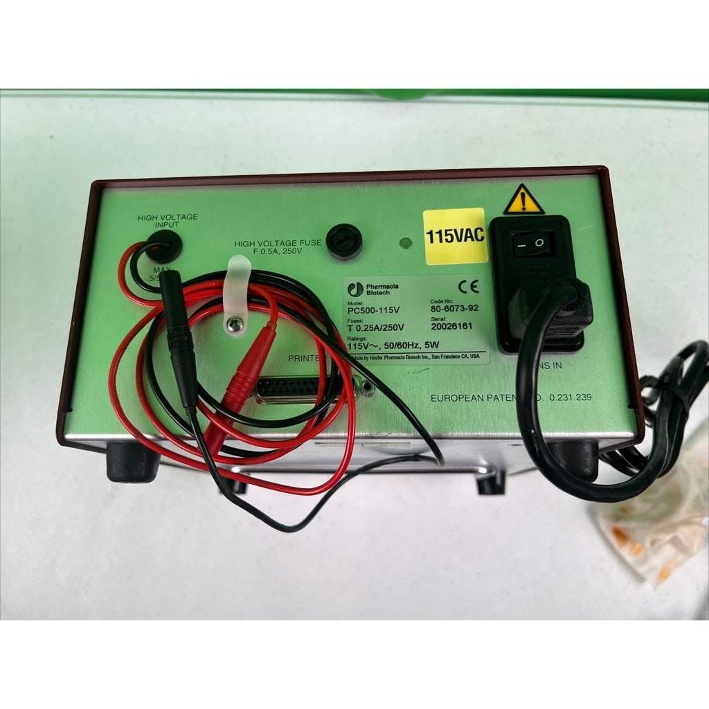 Hoefer PC500 Switchback Pulse Controller Lab