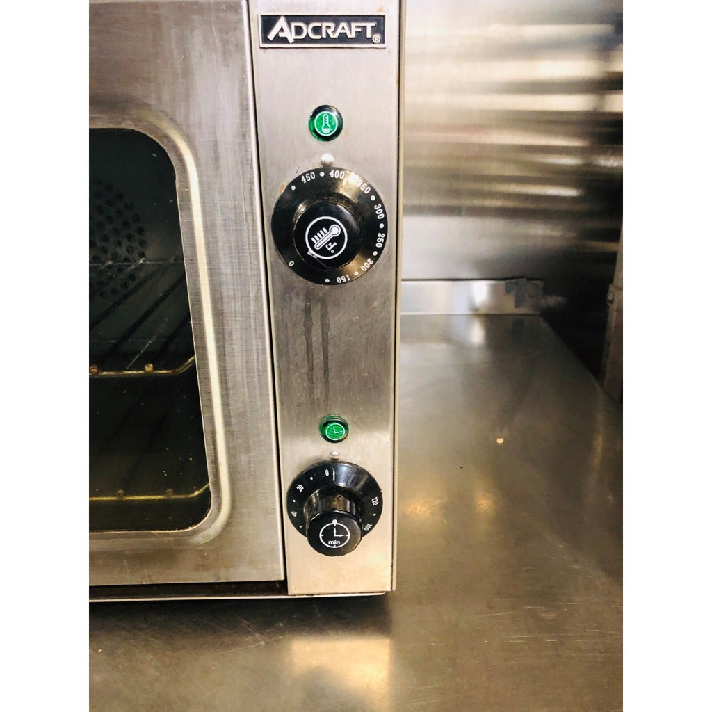 Adcraft COQ-1750W Quarter-Size Electric Countertop Convection Oven 120V TESTED