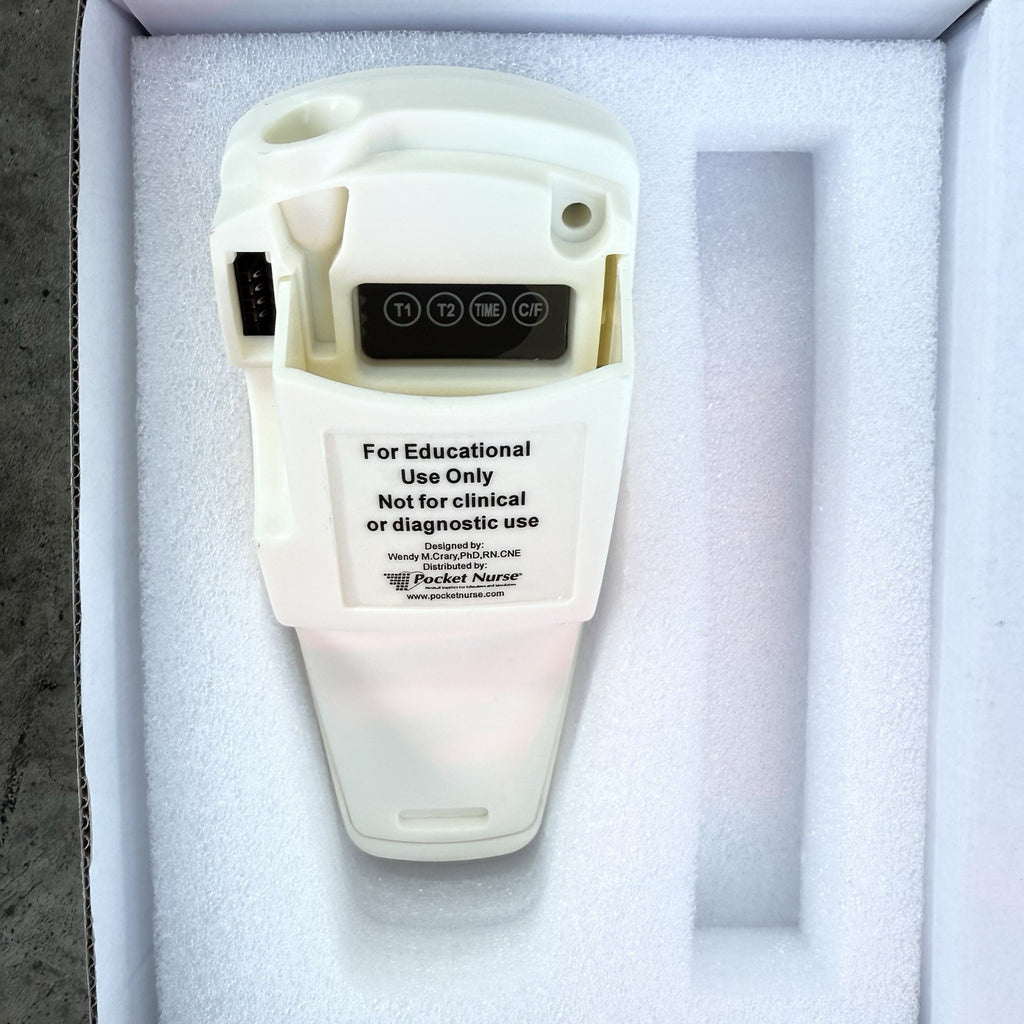 Pocket Nurse Progra-Temp Simulated Thermometer Education Simulation.  New