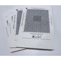4 Specialty Coffee Association SCAA Coffee Brewing Control Chart Pads