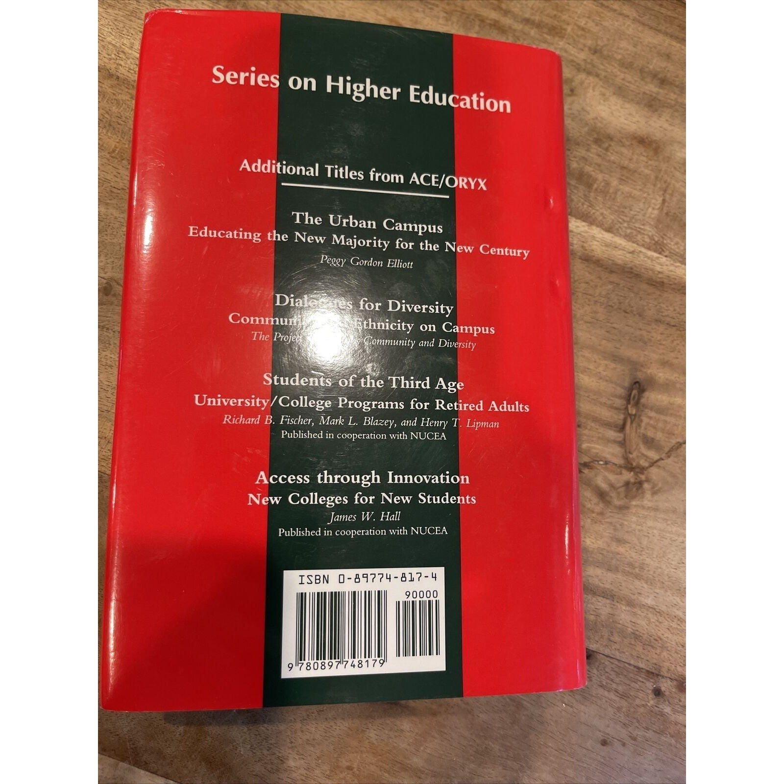Minorities in Higher Education (American Council on Education/Oryx Press Serie..