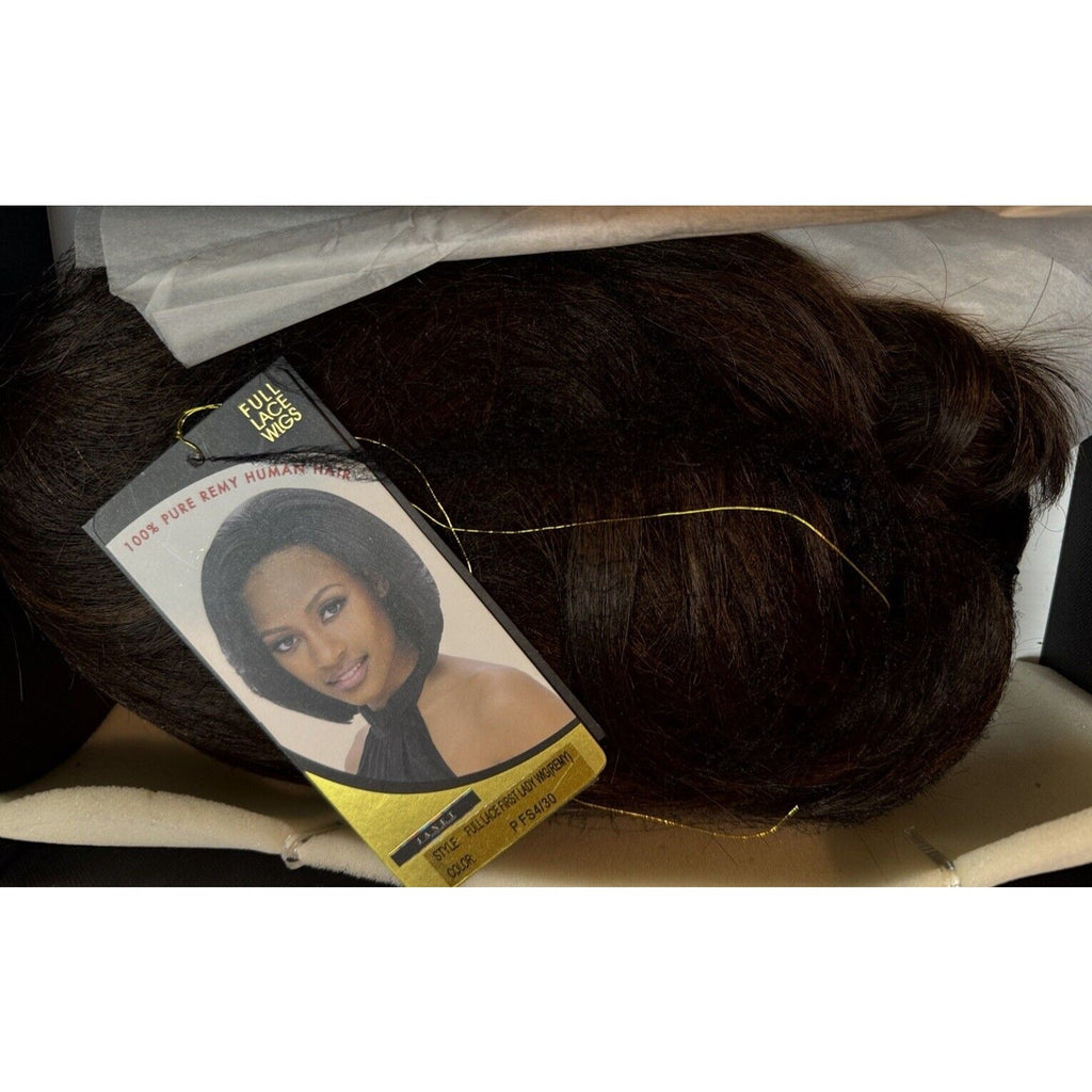 Full Lace First Lady Wig (REMY) PFS4/30, Janet Collection Human Hair Wig