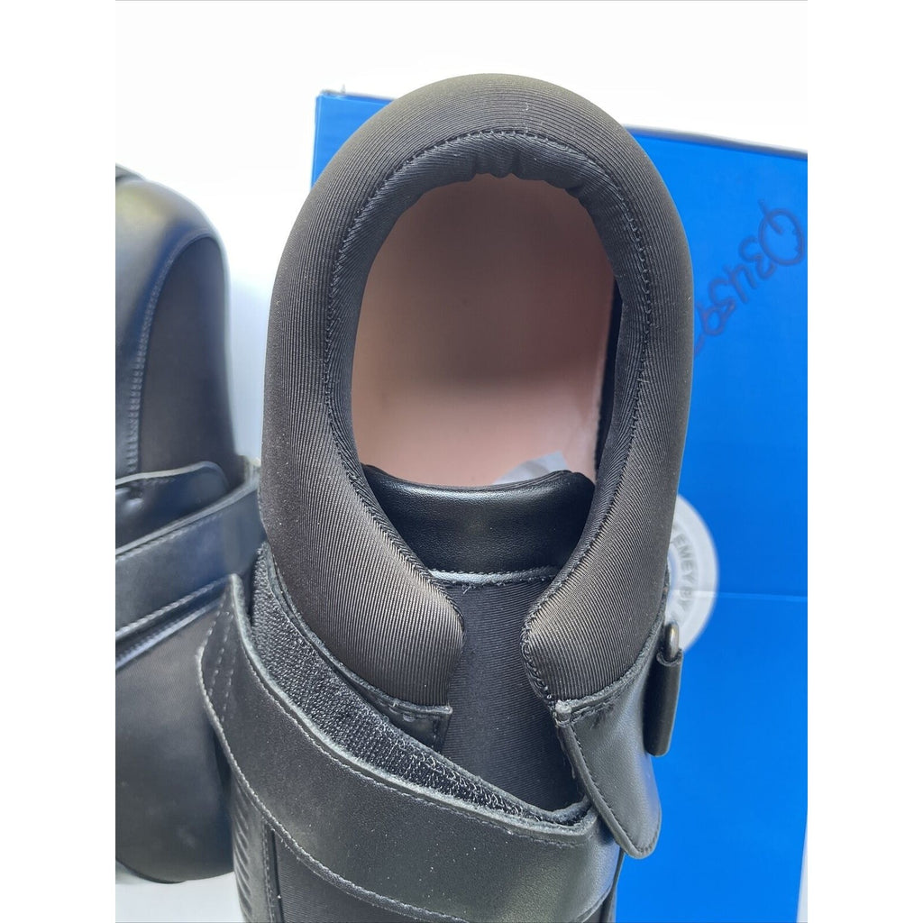 MT. EMEY Men's Bunion Edema Diabetic Shoes 728-E Black Size 12 4E/5E (Q34497)