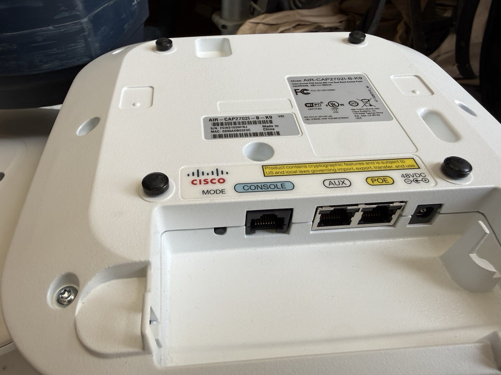 Cisco AIR-CAP2702I-B-K9 Aironet 2700 Series Wireless Access Point PoE NEW