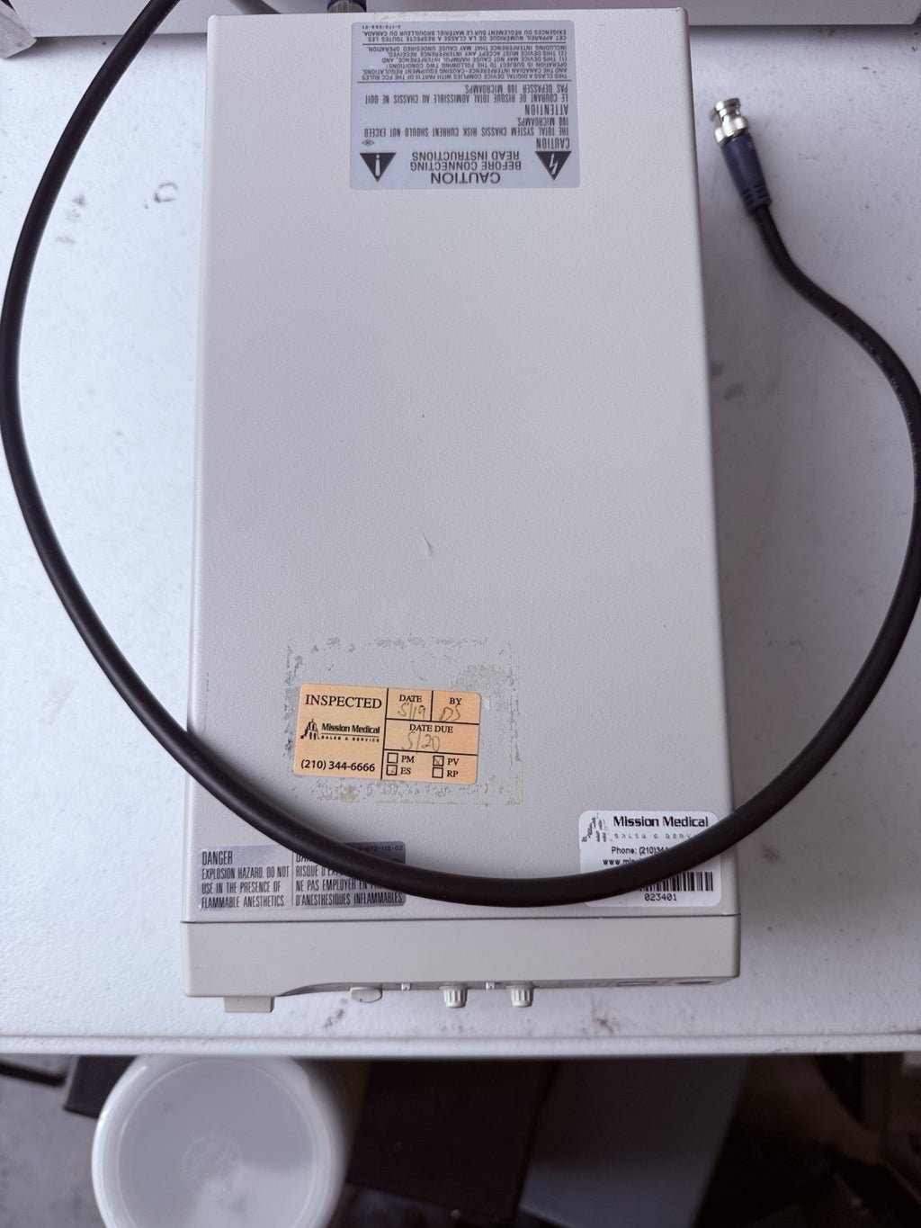 SONY UP-890MD VIDEO GRAPHIC PRINTER W/ CABLE