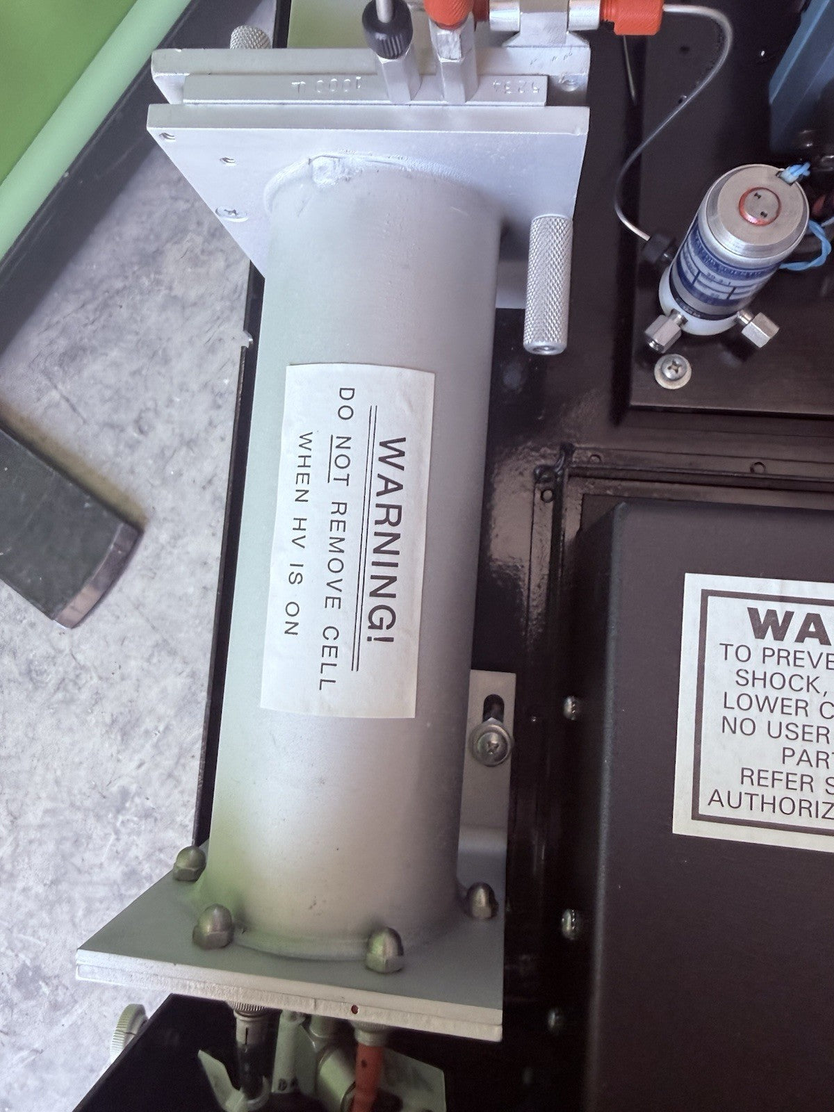 CANBERRA RADIOMATIC INTRUMENTS A-100 RADIOACTIVE FLOW DETECTOR FLO-ONE BETA