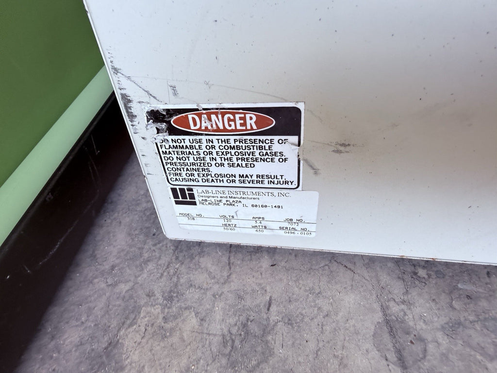 Lab-Line Instruments Hybridization Incubator Oven Chamber Model 308.  TESTED