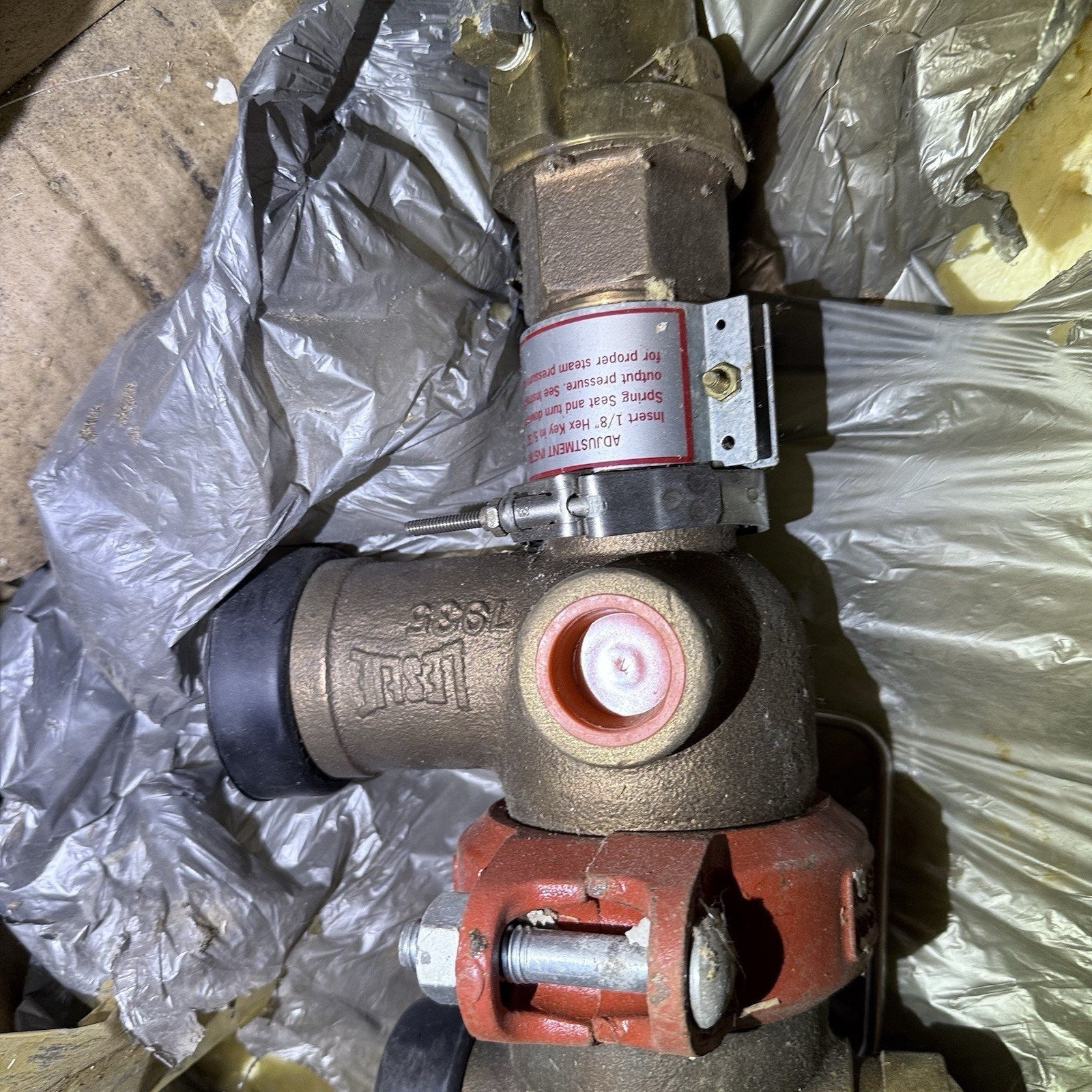 LESLIE CONTROLS BLEND VALVE STEAM HOT WATER 7935