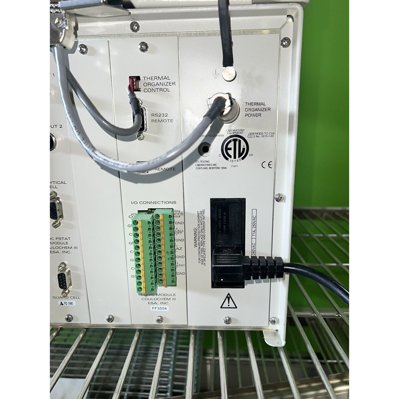 ESA COULOCHEM III ELECTRO CHEMICAL DETECTOR