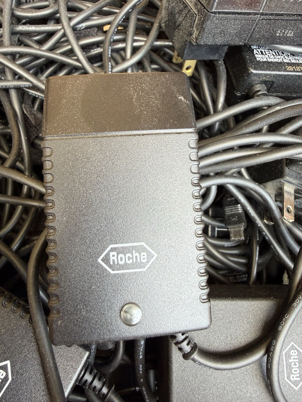 Roche FW7555M/12 100-240V/50-60Hz AC Adapter, For Cobas Accu-Chek Inform II
