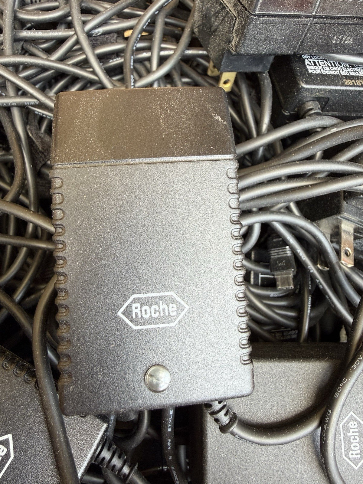 Roche FW7555M/12 100-240V/50-60Hz AC Adapter, For Cobas Accu-Chek Inform II