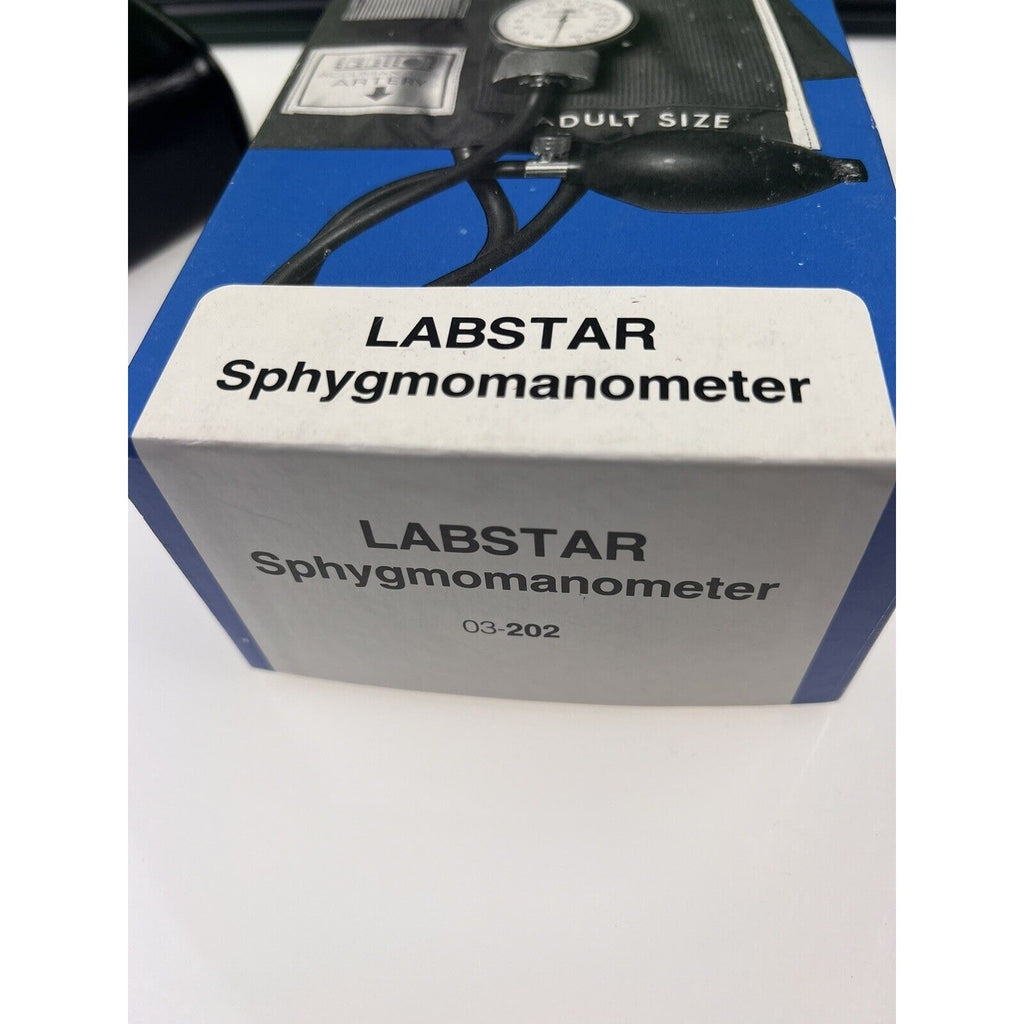 Labstar Sphygmomanometer Adult Blood Pressure Monitor Manual 03-202 T, NEW