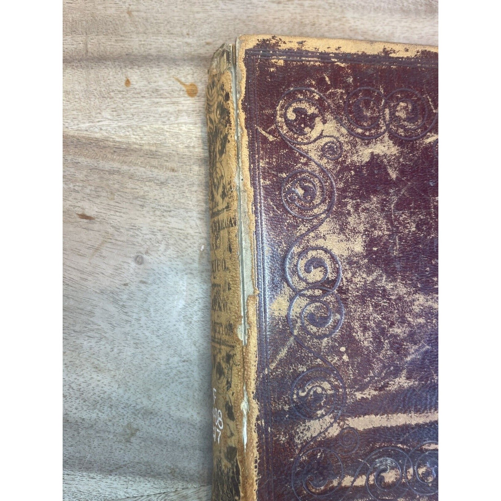 1844 South America and Mexico TEXAS Revolution John Niles Huntington publisher