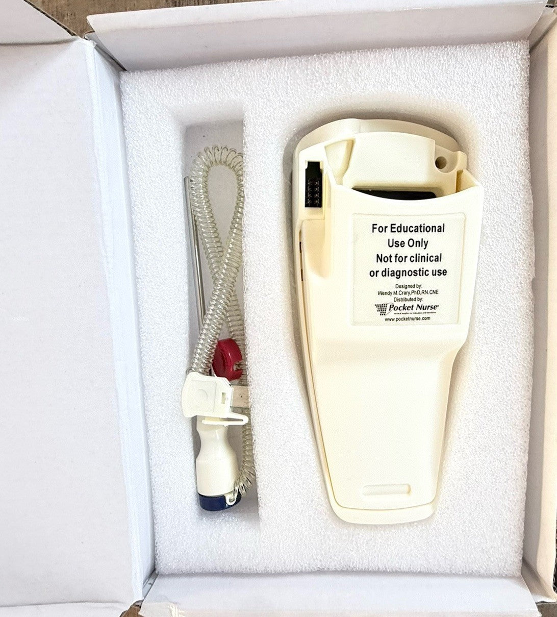 Pocket Nurse Progra-Temp Simulated Thermometer Education Simulation.  New
