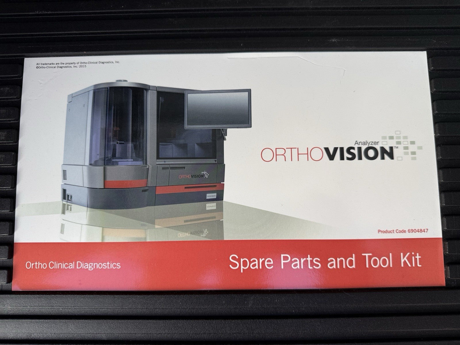 OrthoVision 6904847 Spare Parts & Tool Kit for the OrthoVision Analyzer