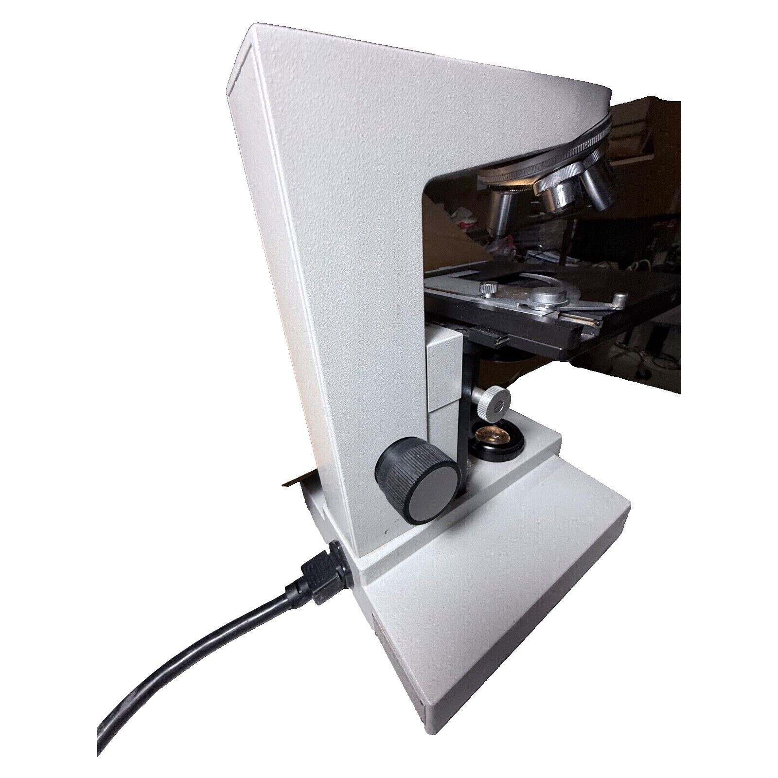 Leitz SM-LUX Microscope 020-446 024. TESTED