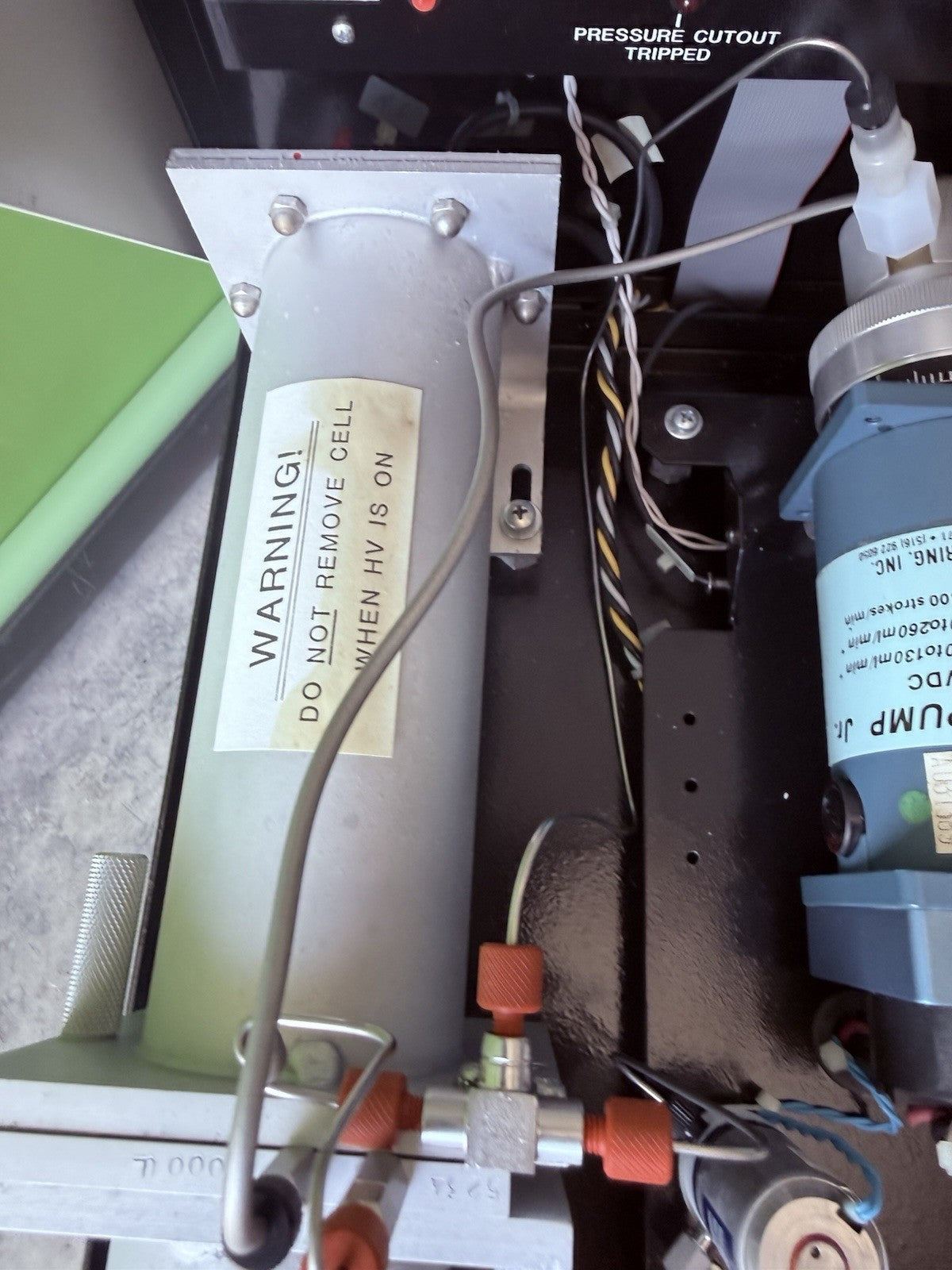 CANBERRA RADIOMATIC INTRUMENTS A-100 RADIOACTIVE FLOW DETECTOR FLO-ONE BETA