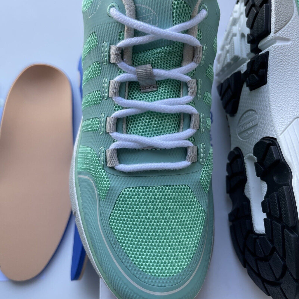 Dr Comfort Grace Green White Therapeutic Diabetic Orthopedic Women's Shoes 9.5 W