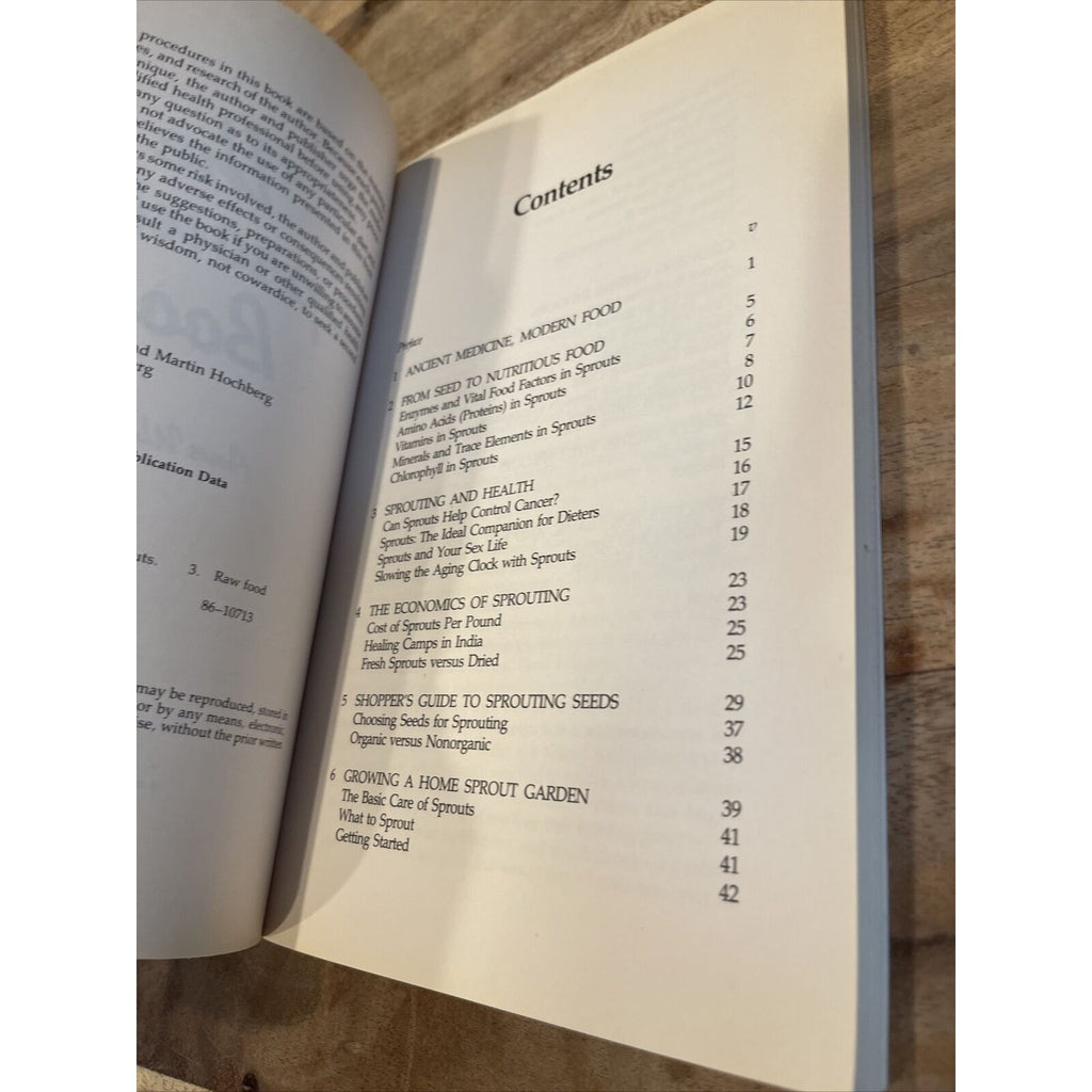 The Sprouting Book