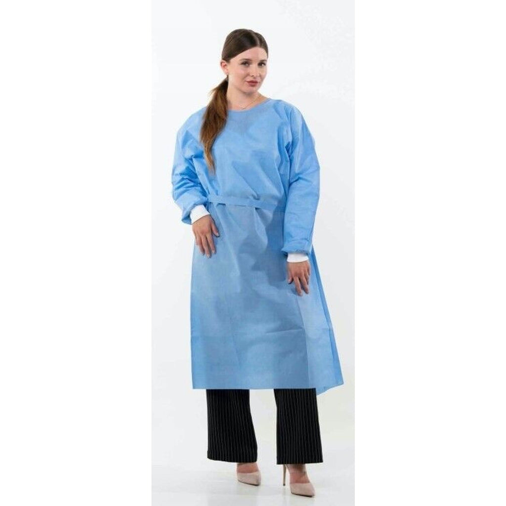Case of 120 Medical ISOLATION GOWN Single Use XL Gowns