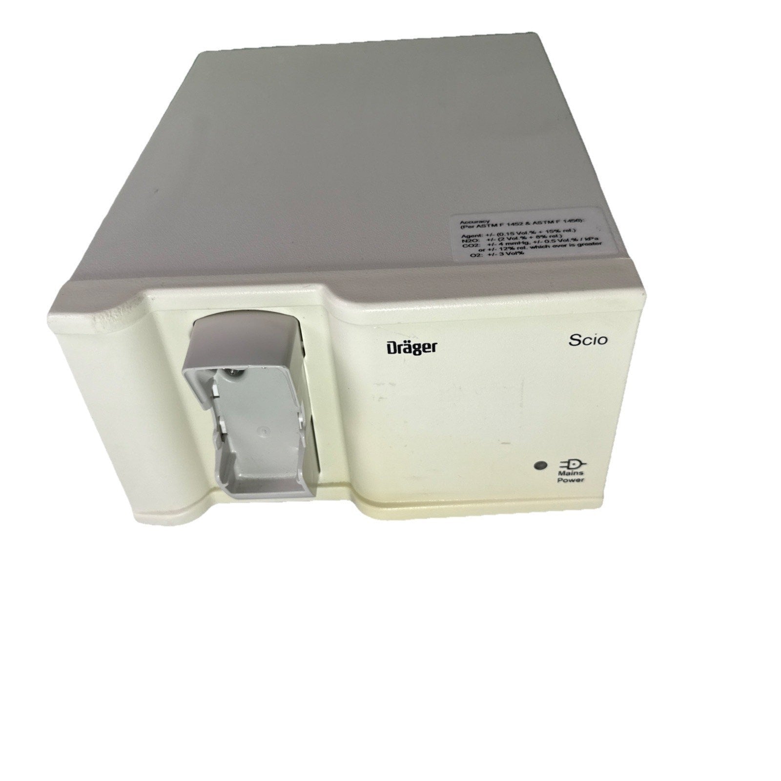 Drager Scio Four Oxi plus Real-Time Gas Measurement Monitor System 6871255 RI 15