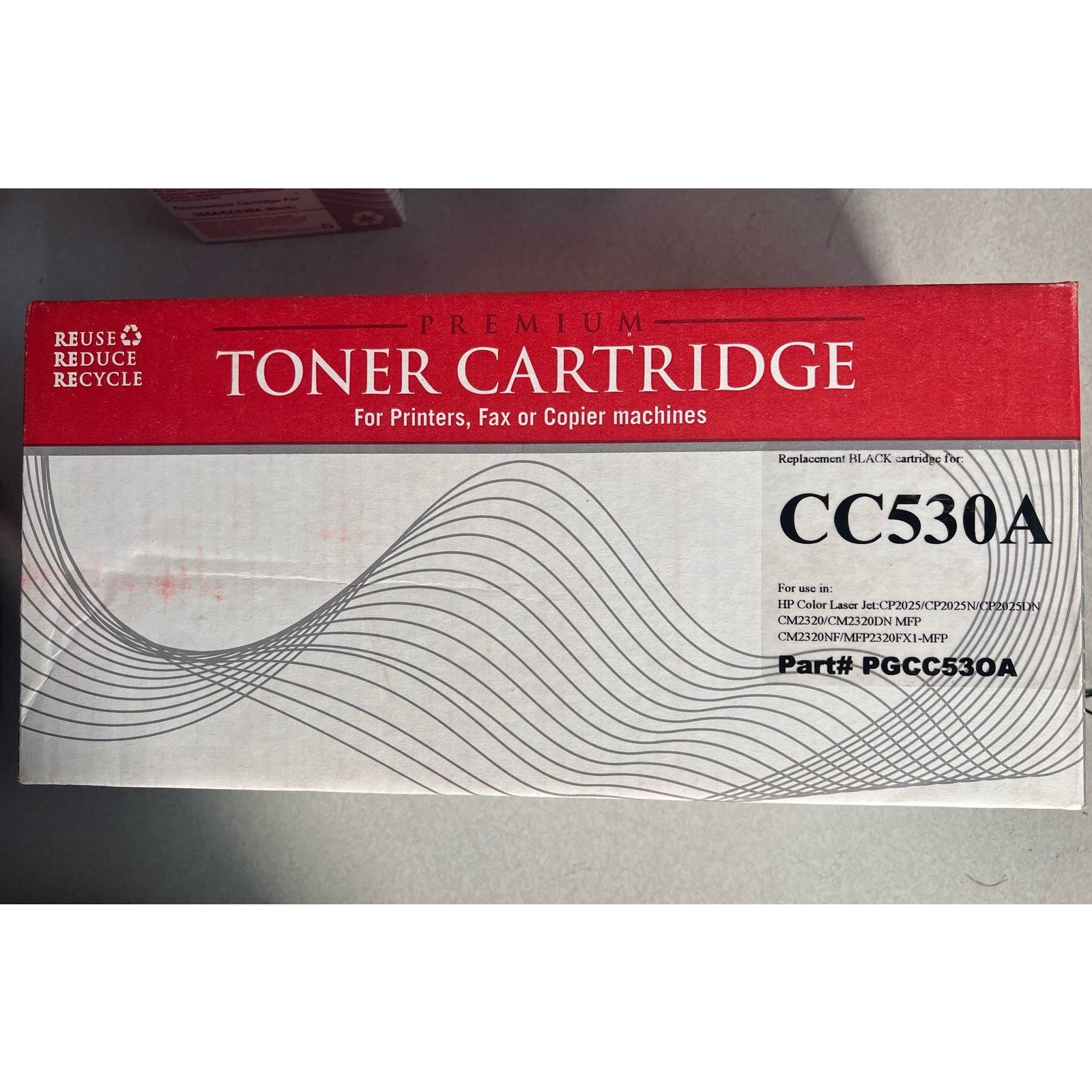 PREMIUM TONER CARTRIDGE CC530A BLACK Jet:CP2025/CP2025N/CP2025DN CM2320/CM2320DN