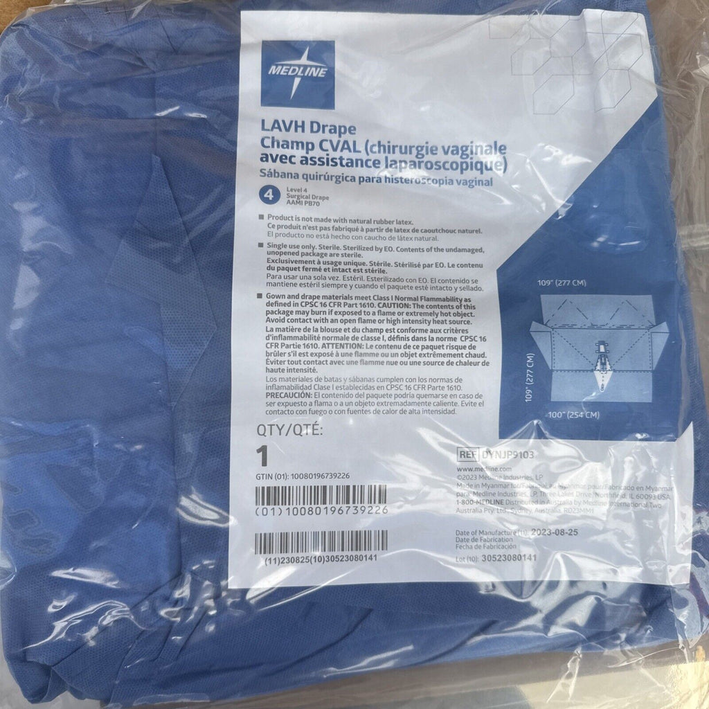 6 Medline DYNJP9103 LAVH Drap Level 4
