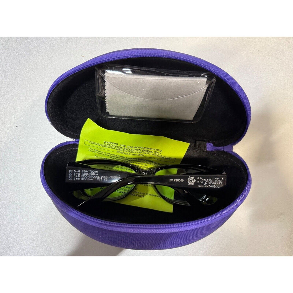 Cardiogenesis CryoLite Medical Laser Safety Glasses C32-KMT-015C/C