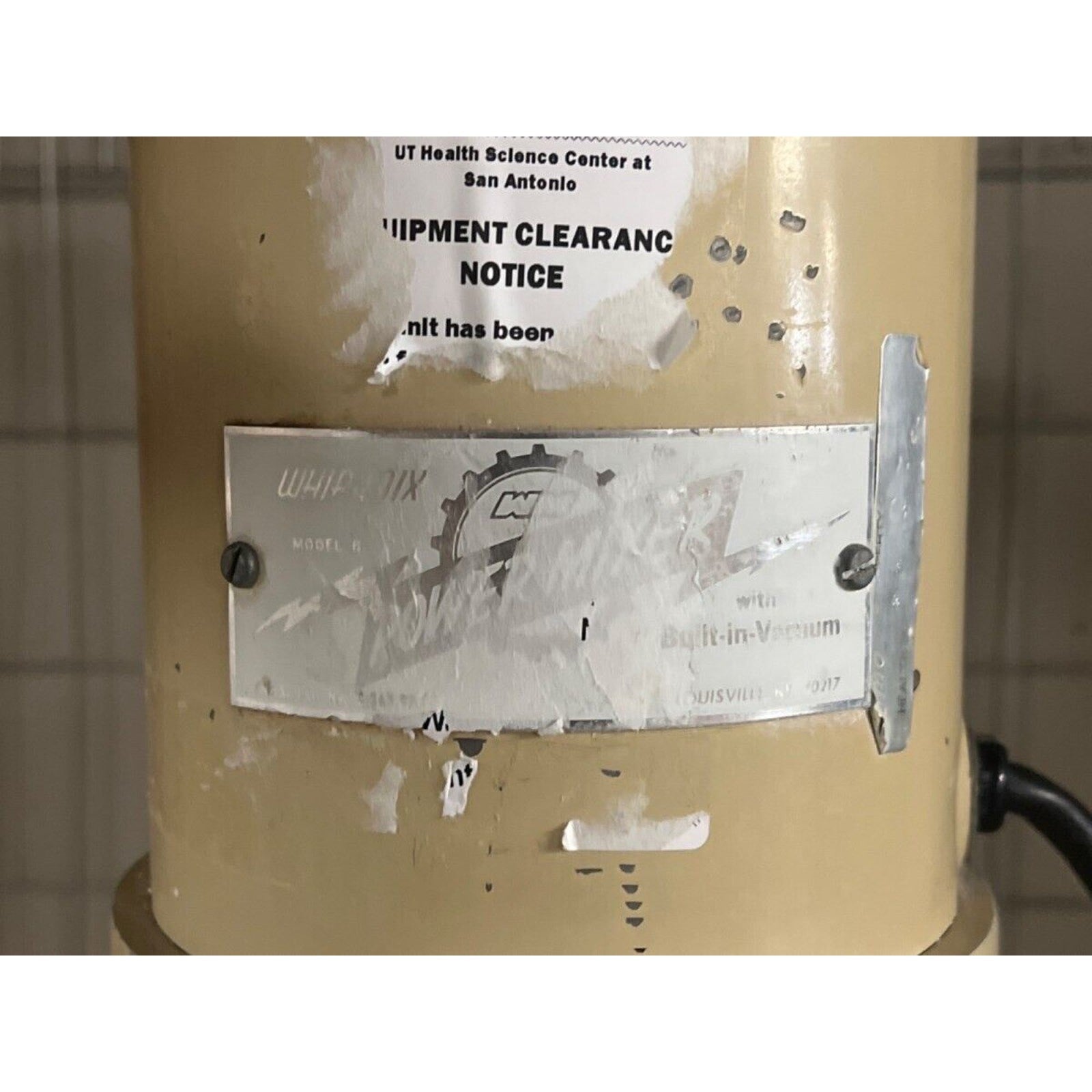 Power-Mixer Model: B Whip Mix. Tested Works