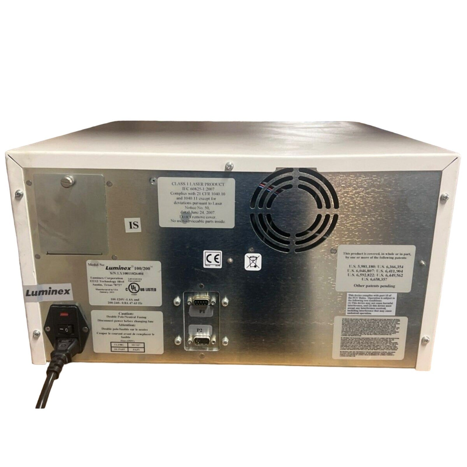 BioRad Bio Plex 200 Instrument Multiplexing Cell Analyzer system Luminex 100/200