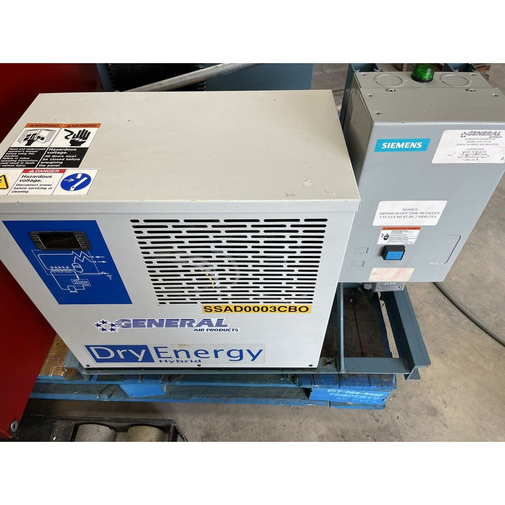 Potter NITROGEN GENERATOR MODEL NGP1150-4B w/ dryer & compressor