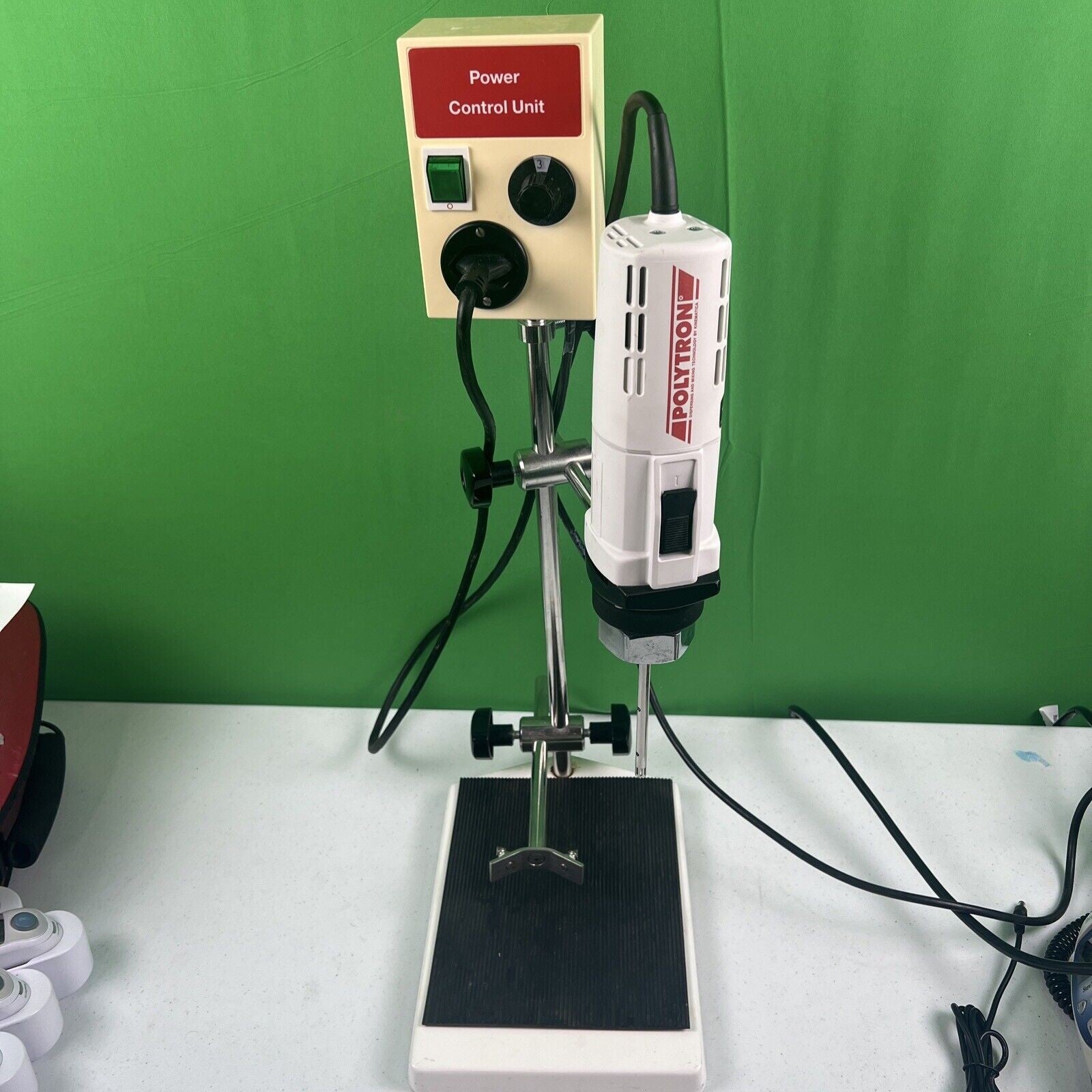 Polytron PT 10-35 Homogenizer Mixer - PCU-11 7x100mm Probe / Generator
